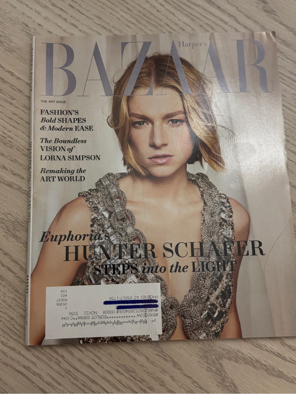 Harper’s Bazaar December 2021 January 2022 Hunter Schafer